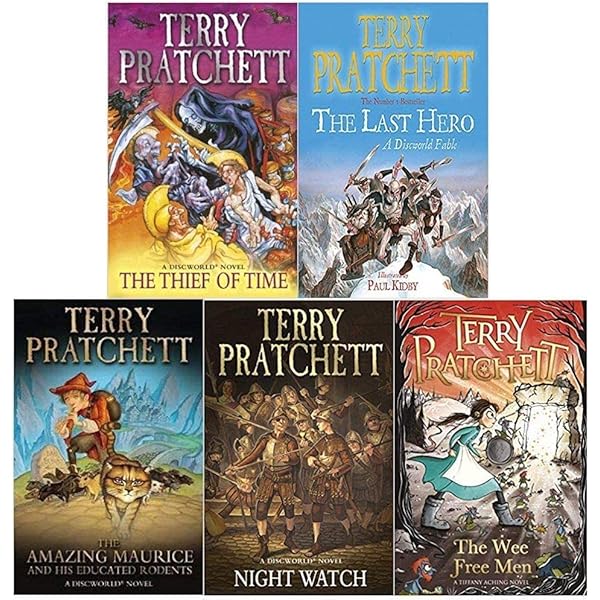 Terry Pratchett 5 Books Collection Set: Terry pratchett